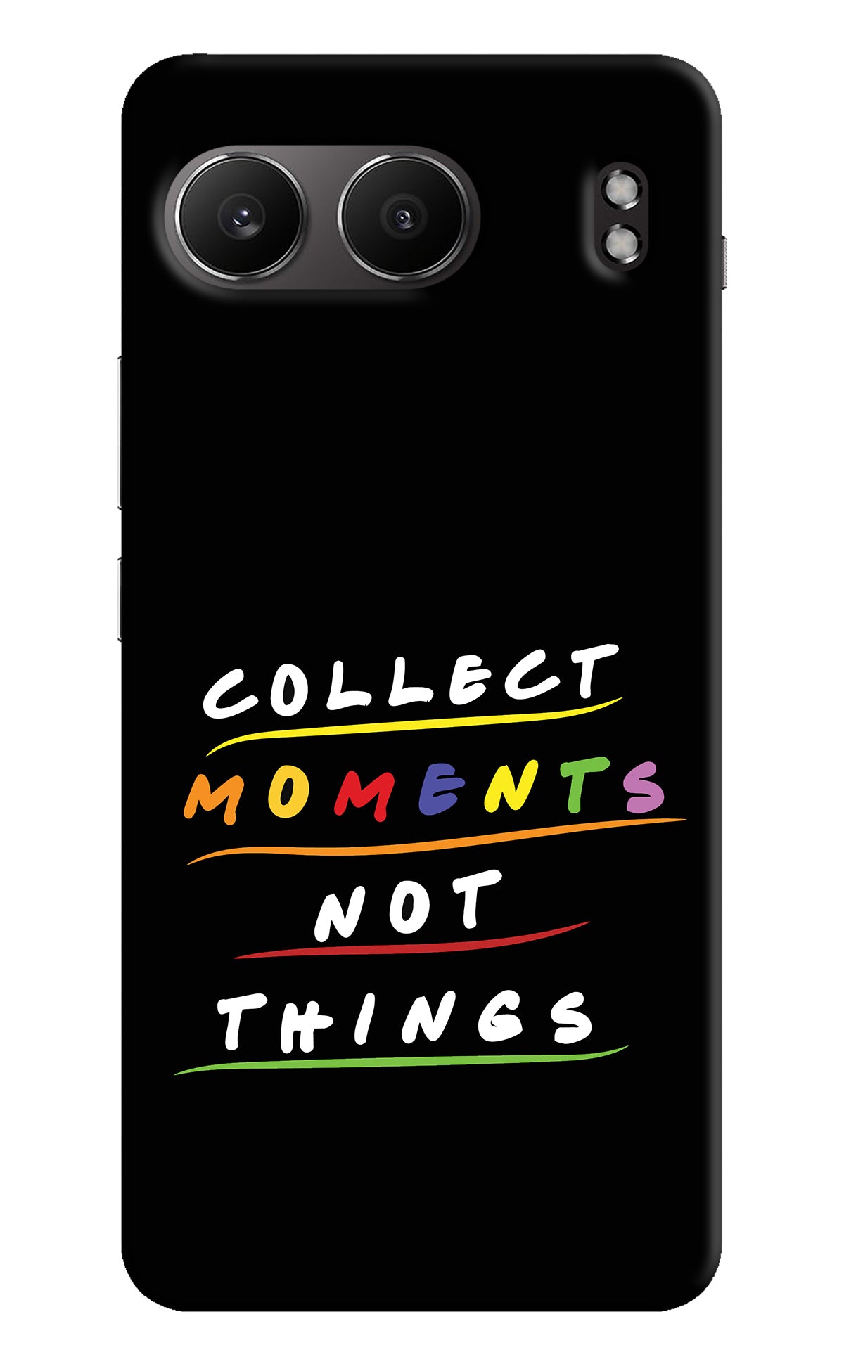 Collect Moments Not Things OnePlus Nord 4 Back Cover