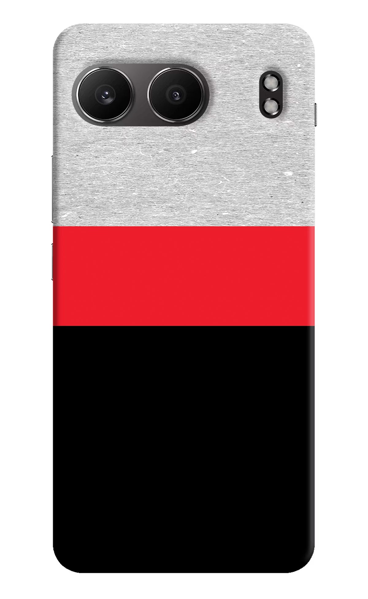 Tri Color Pattern OnePlus Nord 4 Hard Case Back Cover by Casekaro