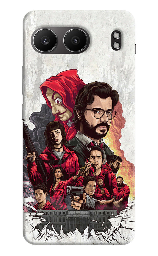 Money Heist Artwork OnePlus Nord 4 Back Cover