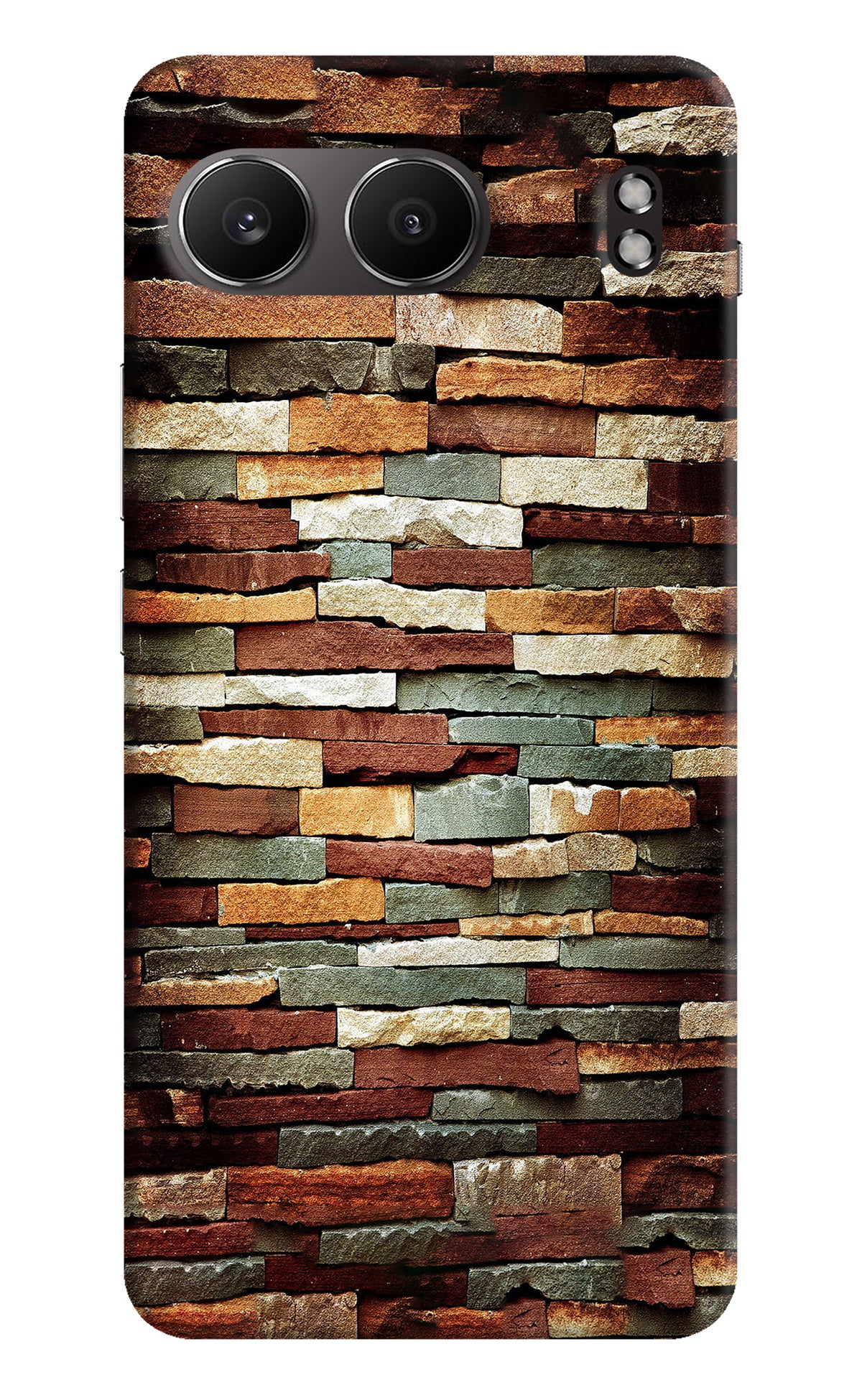 Bricks Pattern OnePlus Nord 4 Back Cover