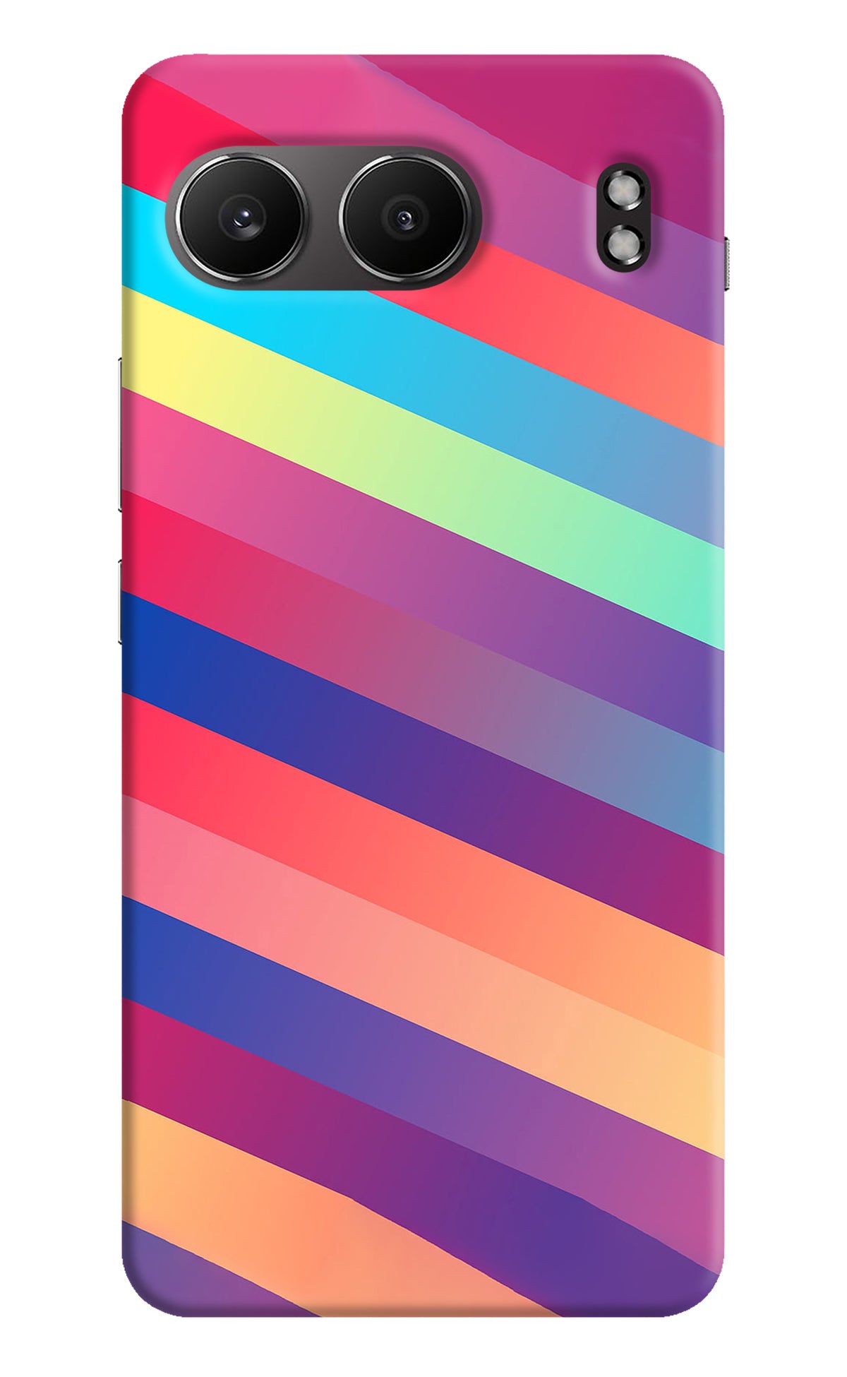 Stripes color OnePlus Nord 4 Back Cover