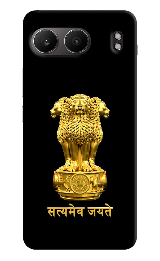 Satyamev Jayate Golden OnePlus Nord 4 Back Cover