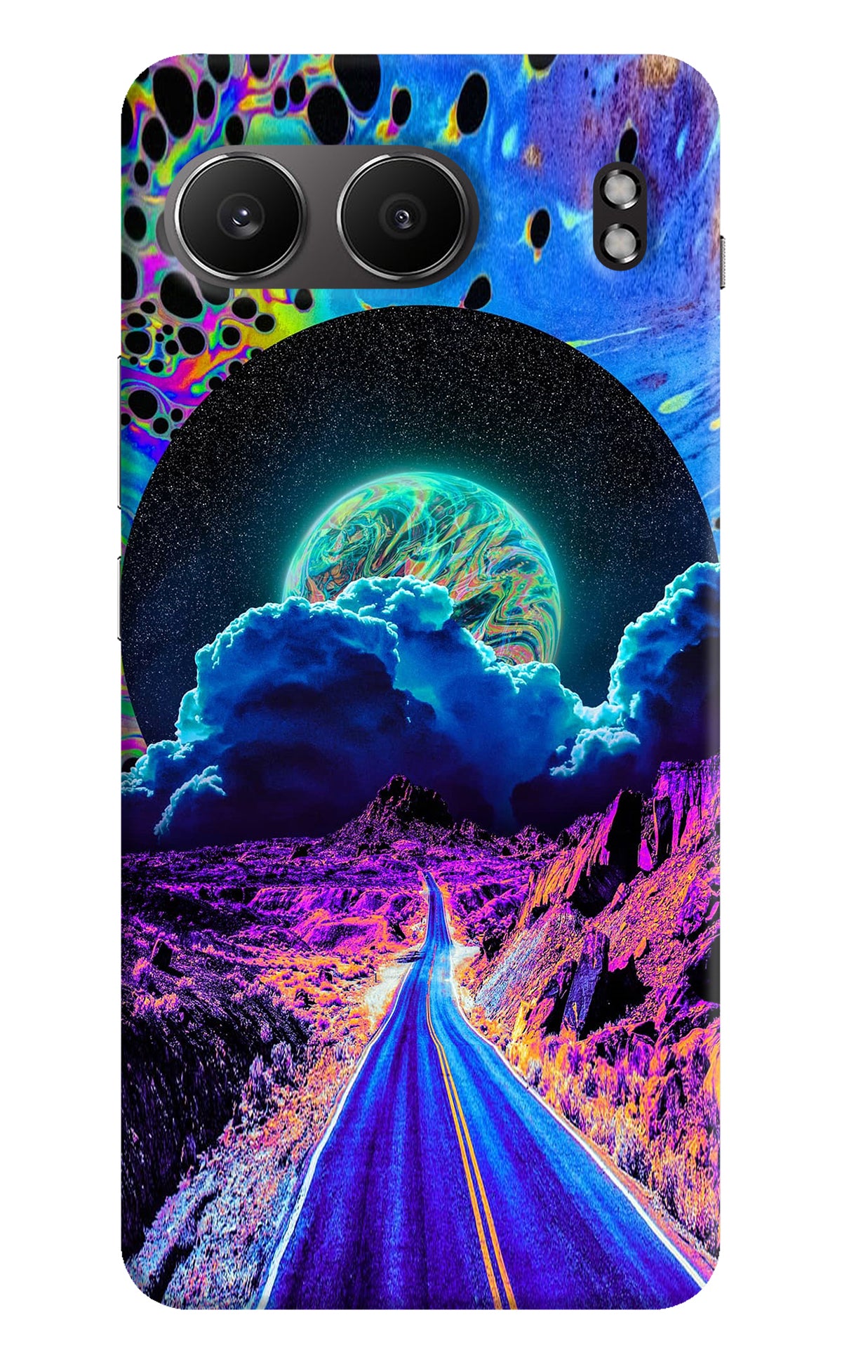 Psychedelic Painting OnePlus Nord 4 Back Cover