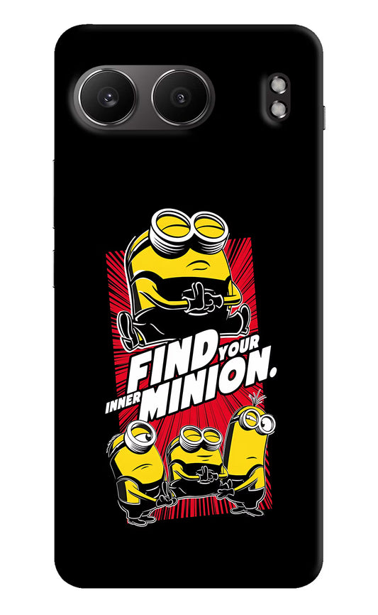 Find your inner Minion OnePlus Nord 4 Hard Case Back Cover by Casekaro