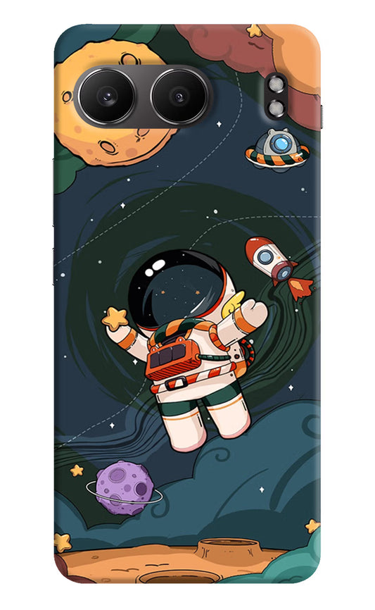 Cartoon Astronaut OnePlus Nord 4 Hard Case Back Cover by Casekaro
