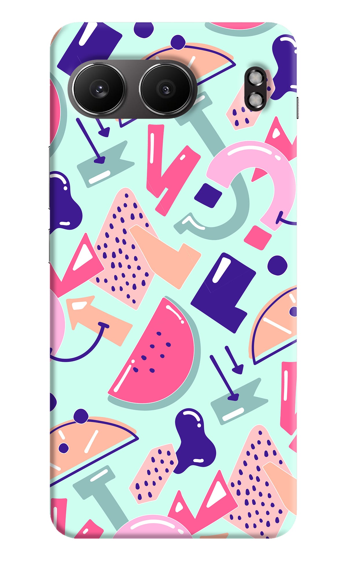 Doodle Pattern OnePlus Nord 4 Back Cover