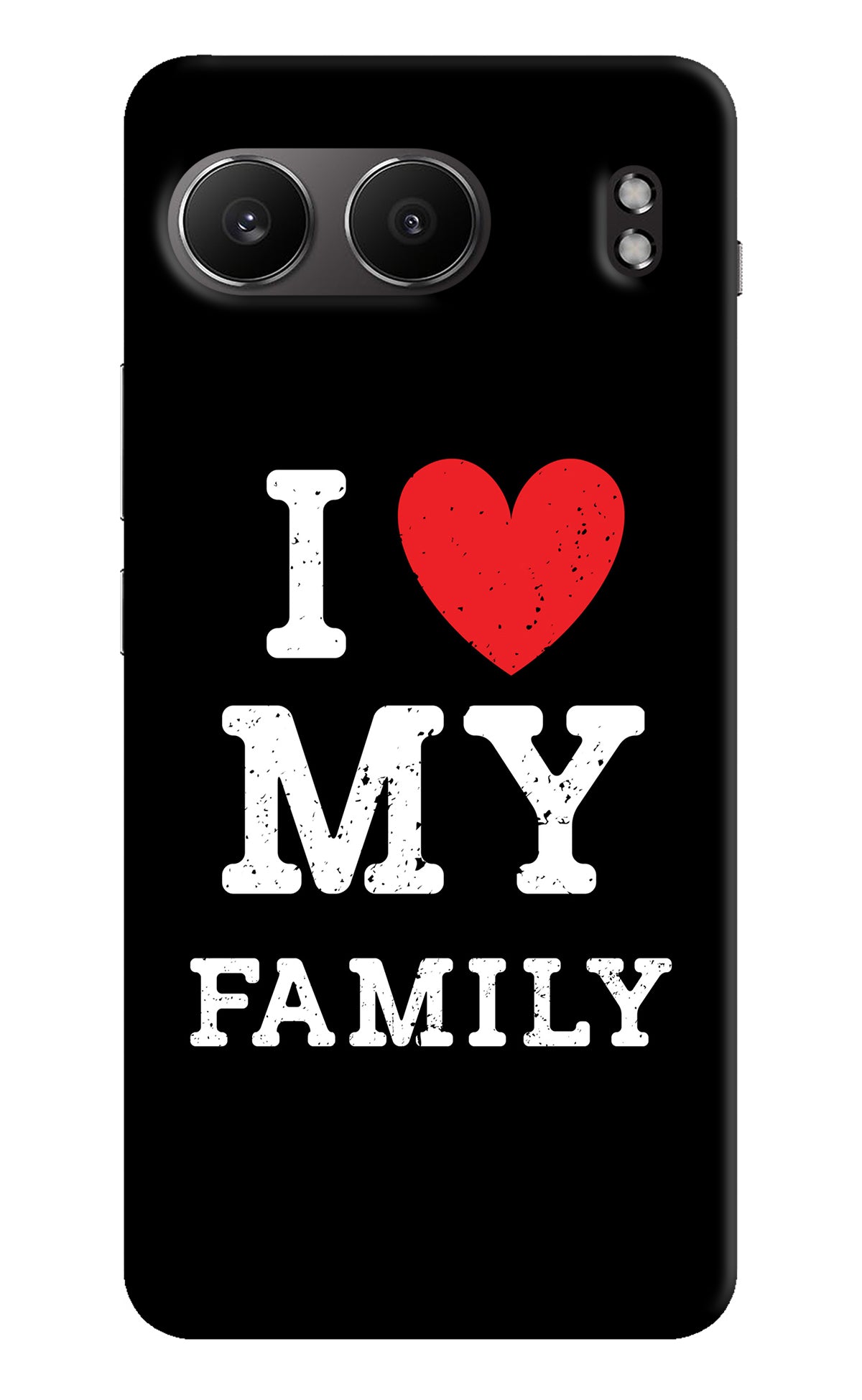 I Love My Family OnePlus Nord 4 Back Cover