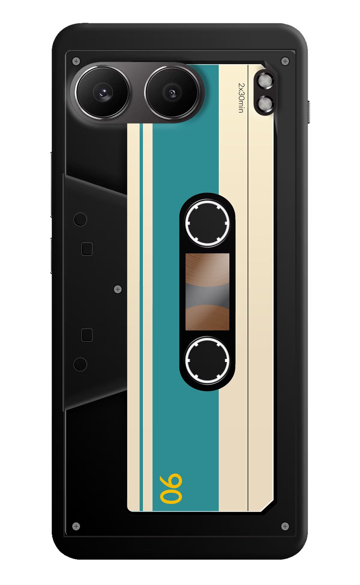 Cassette OnePlus Nord 4 Hard Case Back Cover by Casekaro