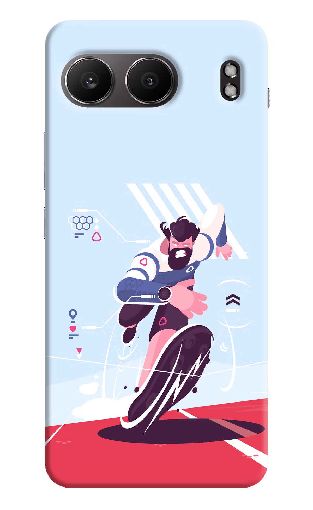 Run Pro OnePlus Nord 4 Hard Case Back Cover by Casekaro