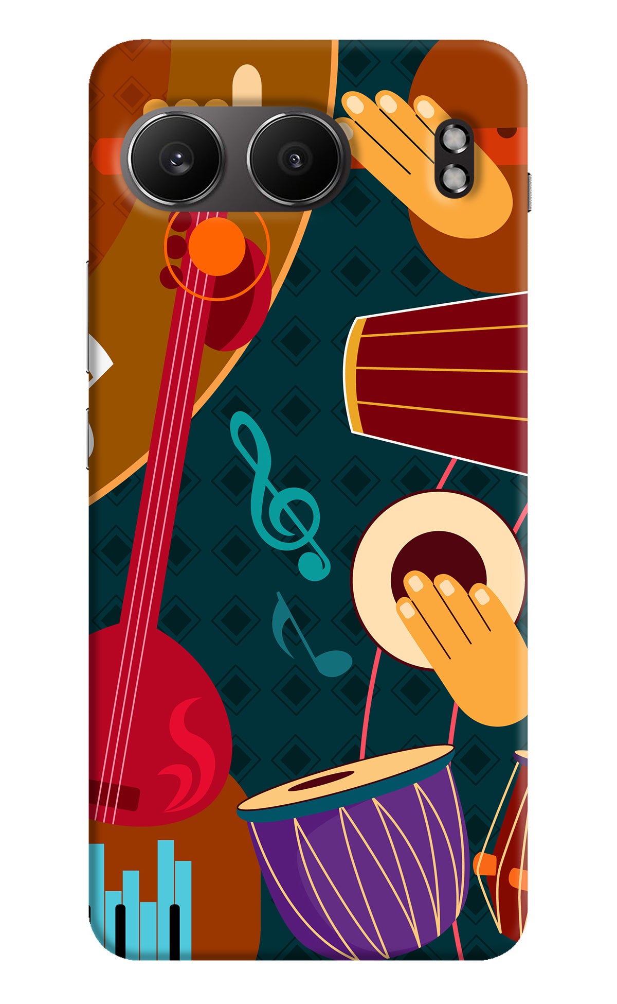 Music Instrument OnePlus Nord 4 Back Cover