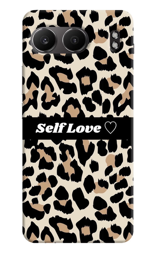 Leopard Print Self Love OnePlus Nord 4 Hard Case Back Cover by Casekaro
