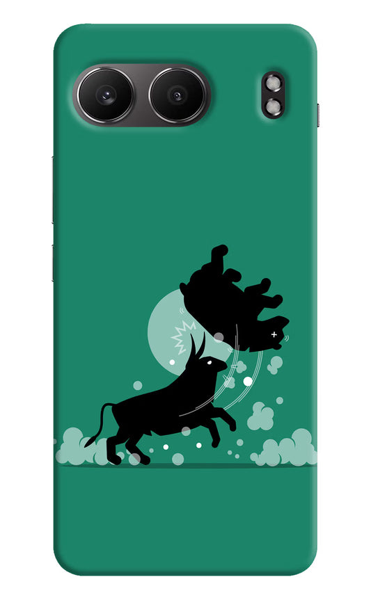 Bull Conqueror OnePlus Nord 4 Hard Case Back Cover by Casekaro