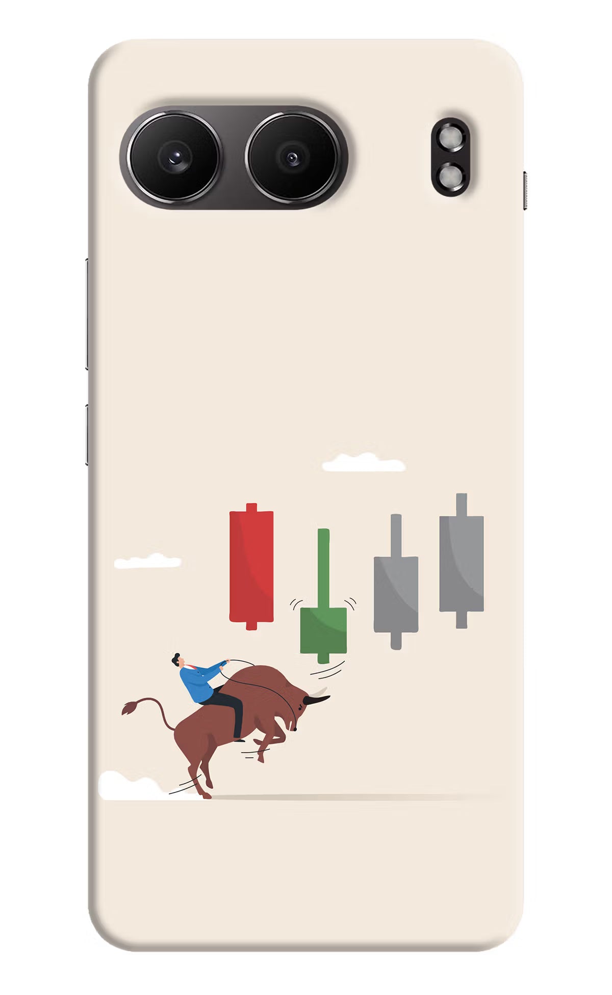 Bull Trading Momentum OnePlus Nord 4 Hard Case Back Cover by Casekaro