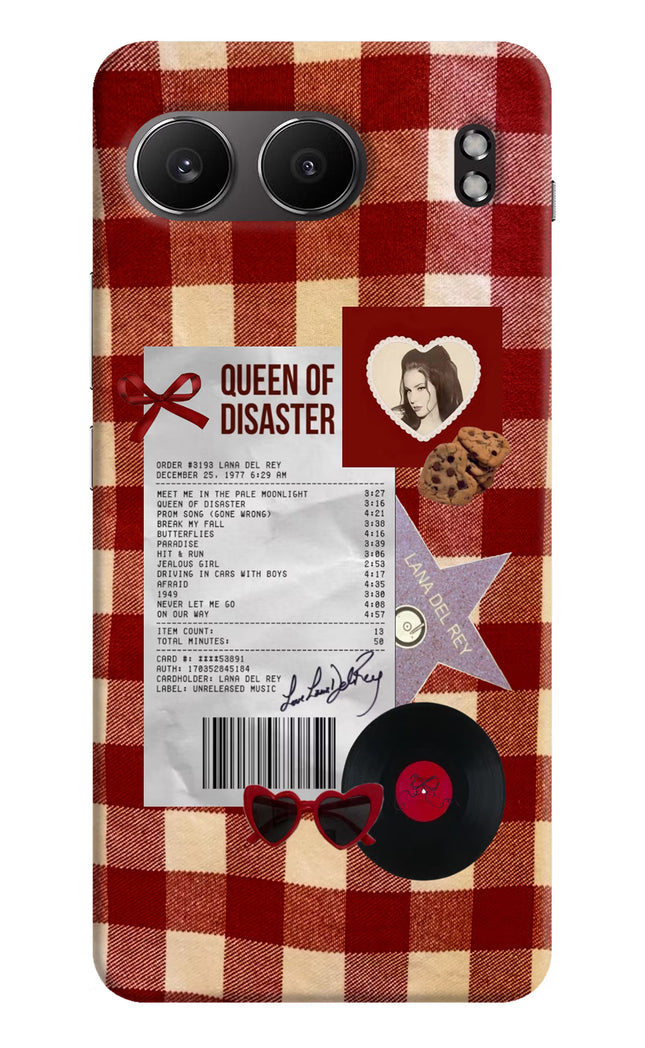 Queen of Disaster OnePlus Nord 4 Hard Case Back Cover by Casekaro