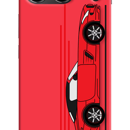 Red Velocity OnePlus Nord 4 Hard Case Back Cover by Casekaro