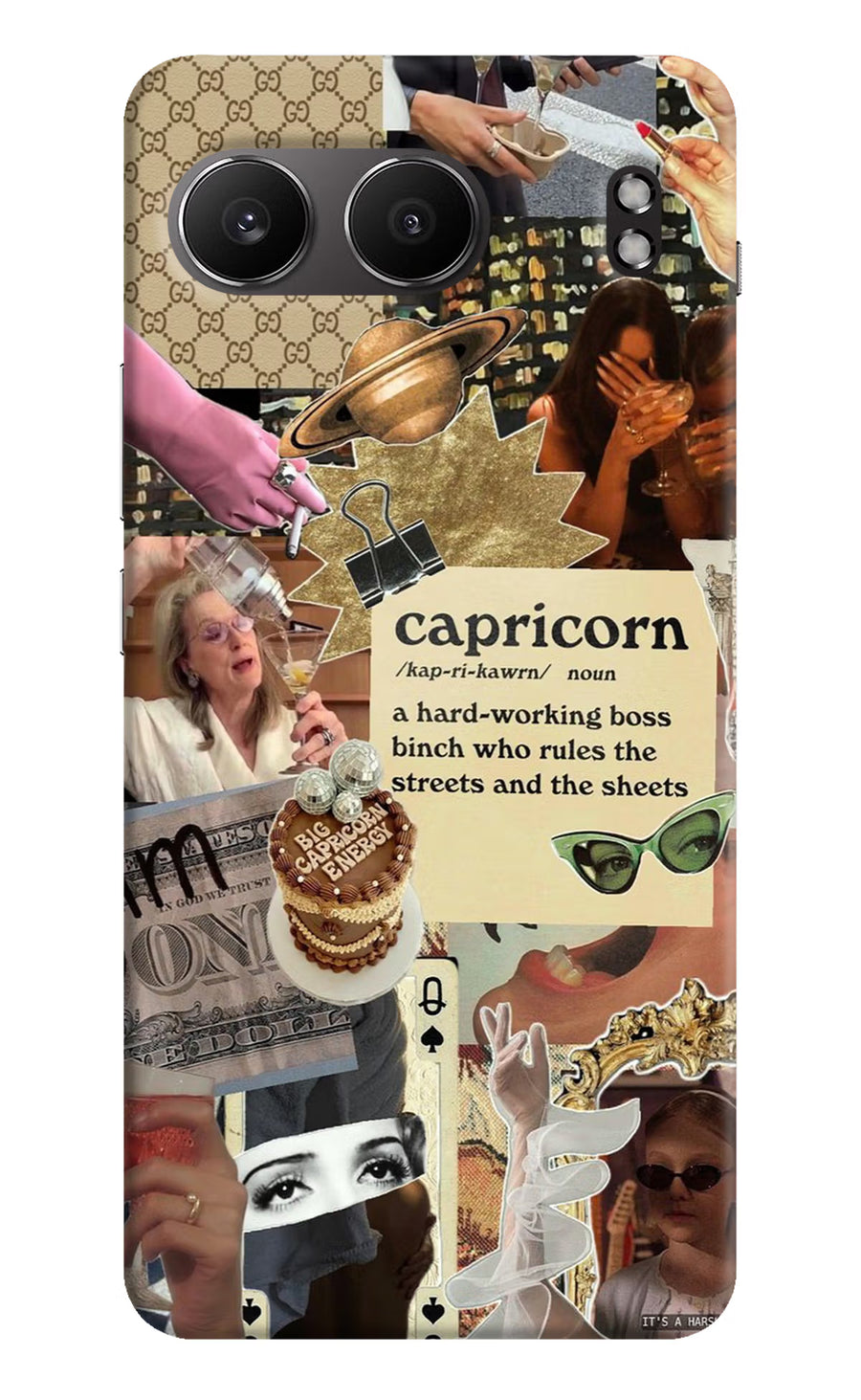 Capricorn Zodiac OnePlus Nord 4 Back Cover, Hard case