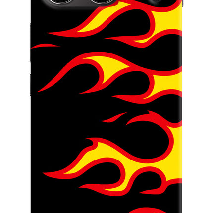 Side Sweep Flames OnePlus Nord 4 Hard Case Back Cover by Casekaro