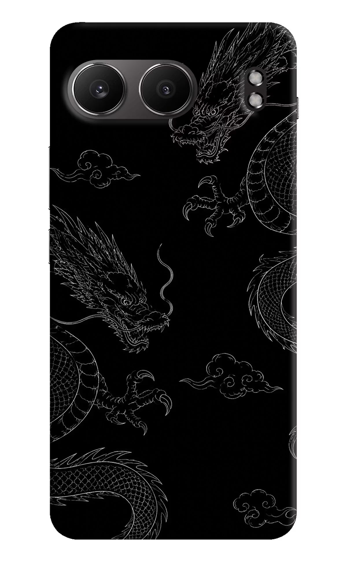 Twin Dragons OnePlus Nord 4 Hard Case Back Cover by Casekaro