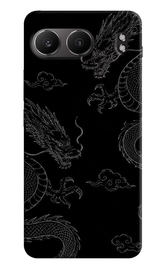 Twin Dragons OnePlus Nord 4 Hard Case Back Cover by Casekaro