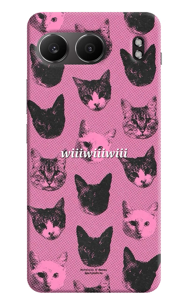 Pink Cats OnePlus Nord 4 Hard Case Back Cover by Casekaro