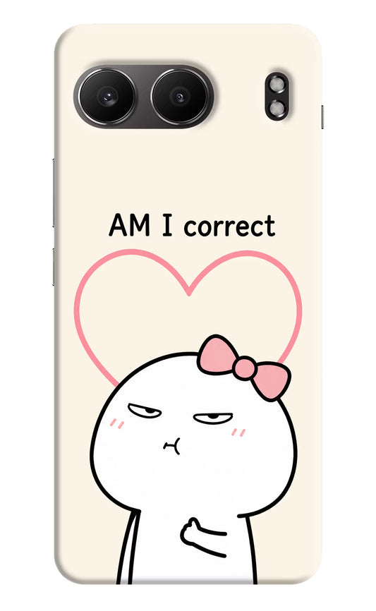 Always Right OnePlus Nord 4 Hard Case Back Cover by Casekaro