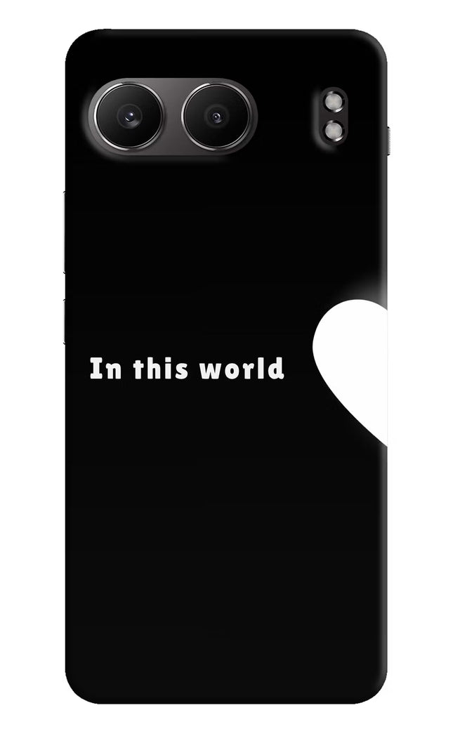 This World OnePlus Nord 4 Hard Case Back Cover by Casekaro