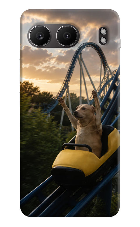 Rollercoaster Dog OnePlus Nord 4 Back Cover