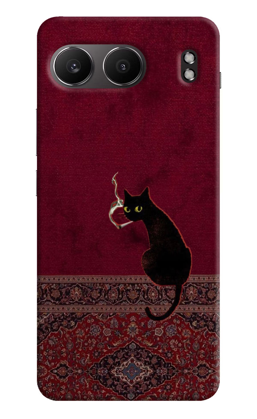 Midnight Cat OnePlus Nord 4 Back Cover, Hard case