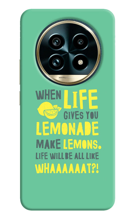 Quote Realme 13 Pro+ 5G Hard Case Back Cover by Casekaro