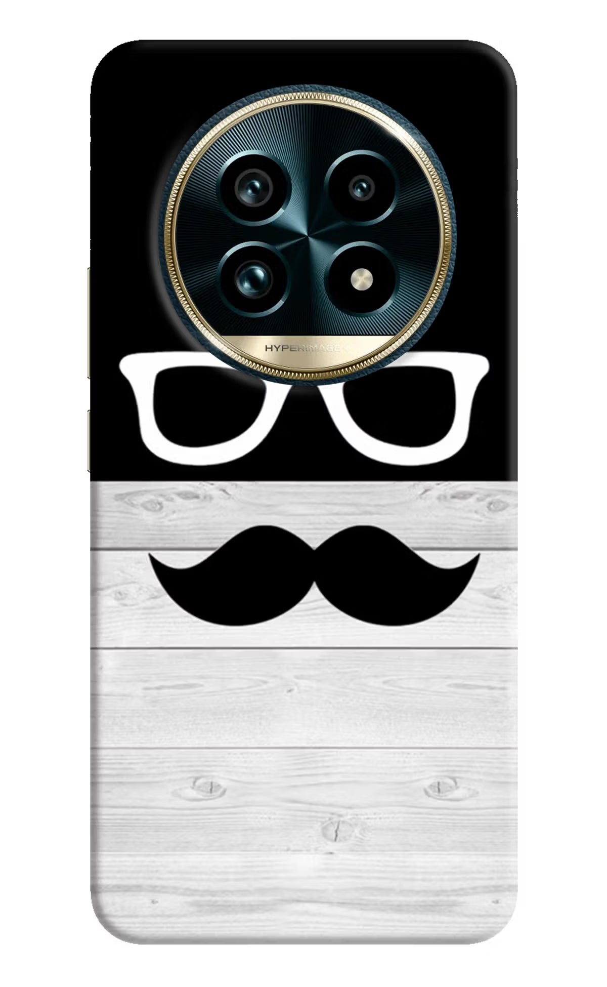 Mustache Realme 13 Pro+ 5G Hard Case Back Cover by Casekaro