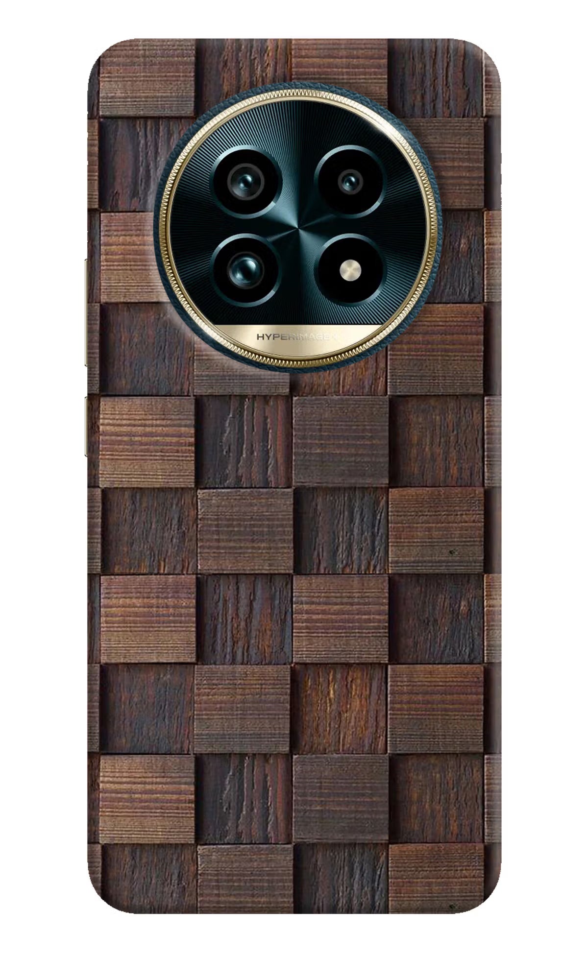 Wooden Cube Design Realme 13 Pro+ 5G Hard Case Back Cover by Casekaro