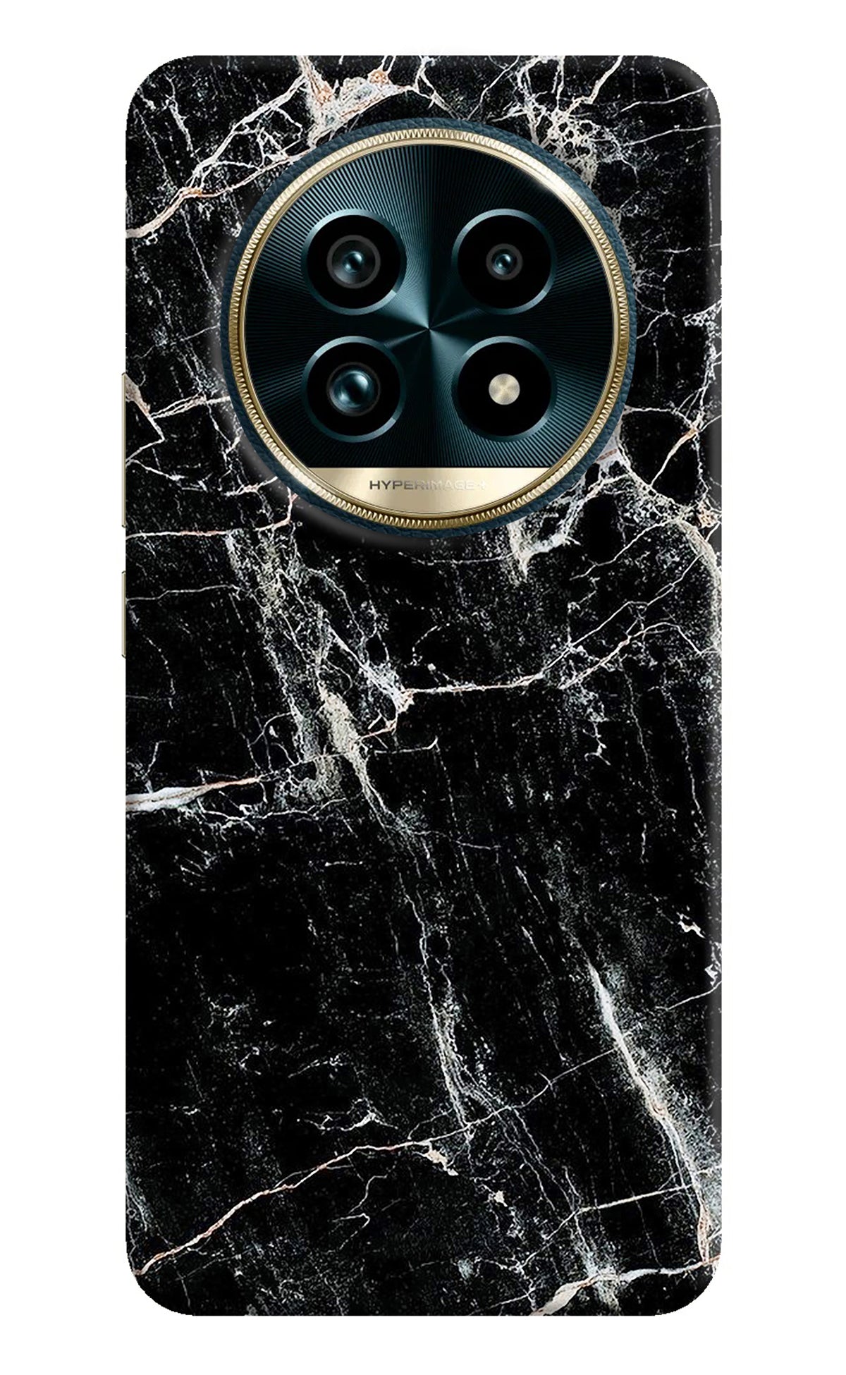 Black Marble Texture Realme 13 Pro+ 5G Back Cover