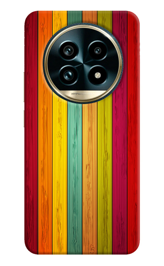 Multicolor Wooden Realme 13 Pro+ 5G Back Cover