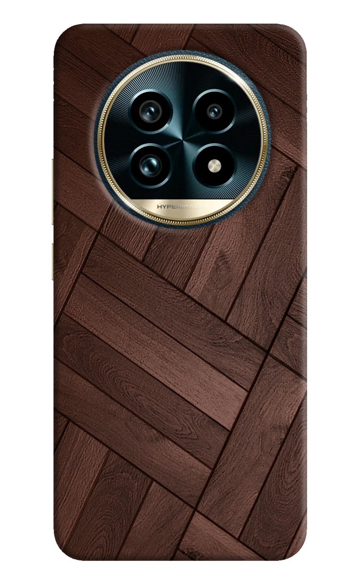 Wooden Texture Design Realme 13 Pro+ 5G Hard Case Back Cover by Casekaro