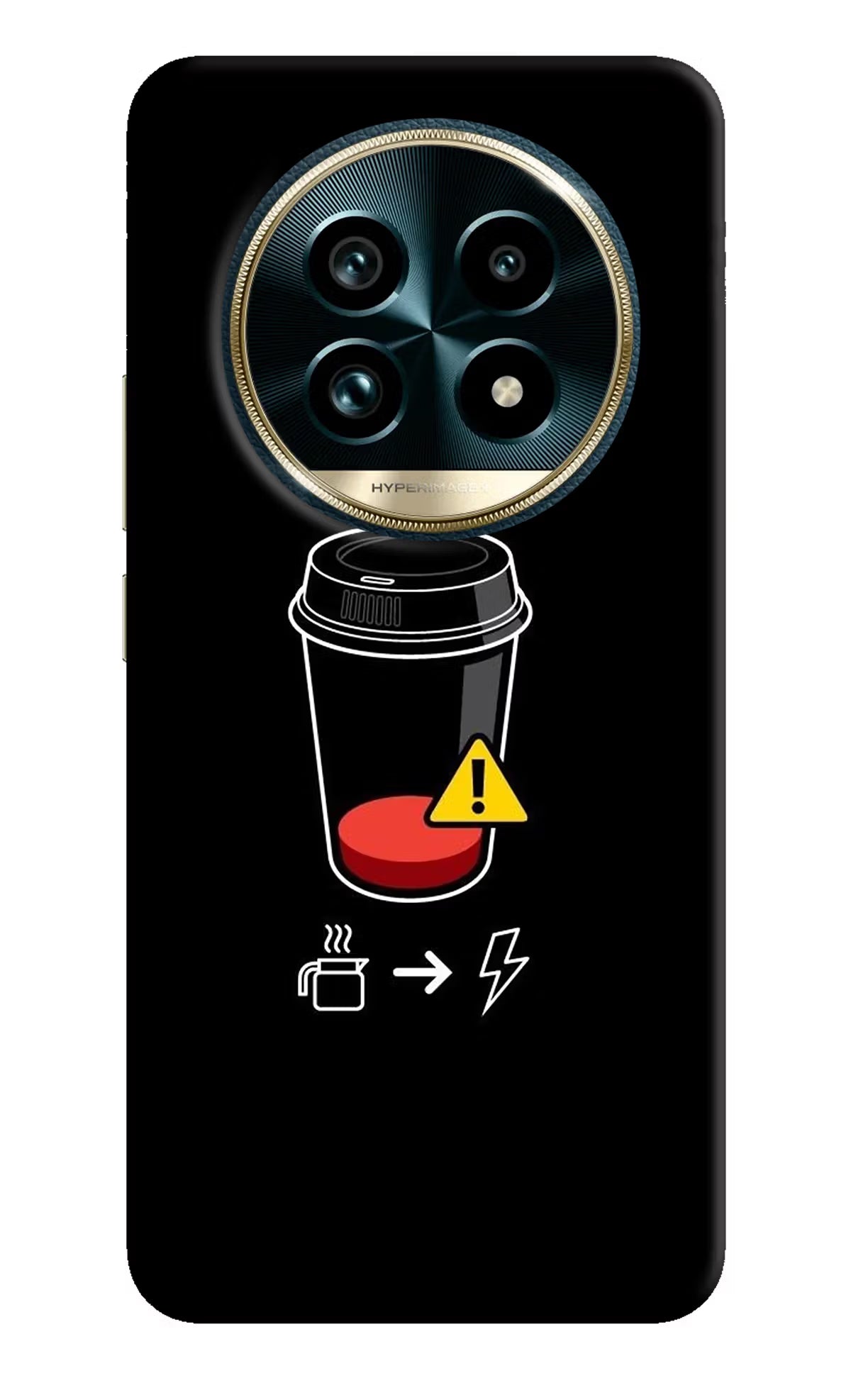 Coffee Realme 13 Pro+ 5G Hard Case Back Cover by Casekaro