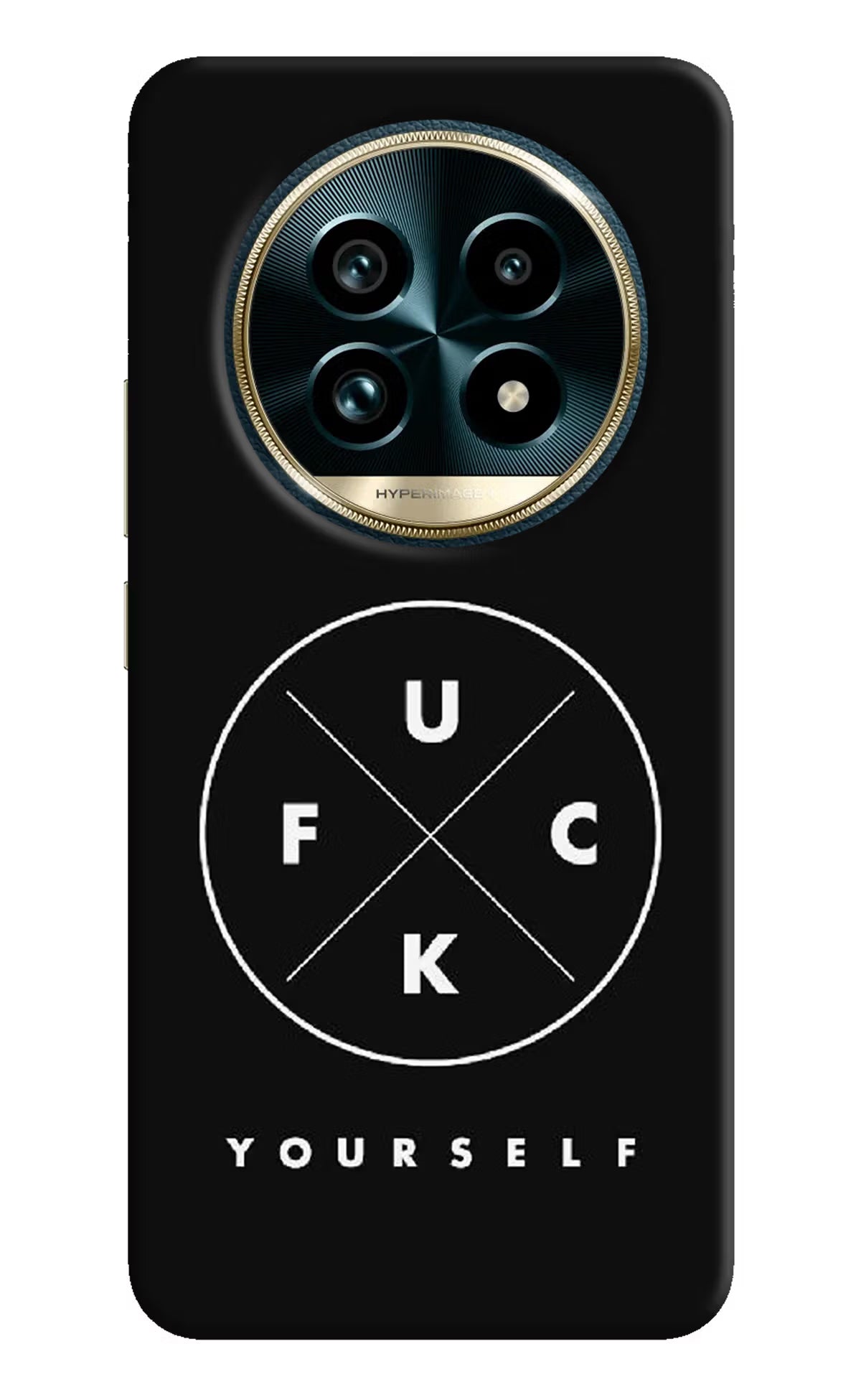 Go Fuck Yourself Realme 13 Pro+ 5G Hard Case Back Cover by Casekaro