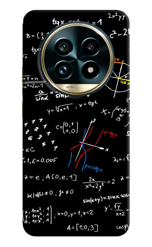 Mathematics Formula Realme 13 Pro+ 5G Hard Case Back Cover by Casekaro