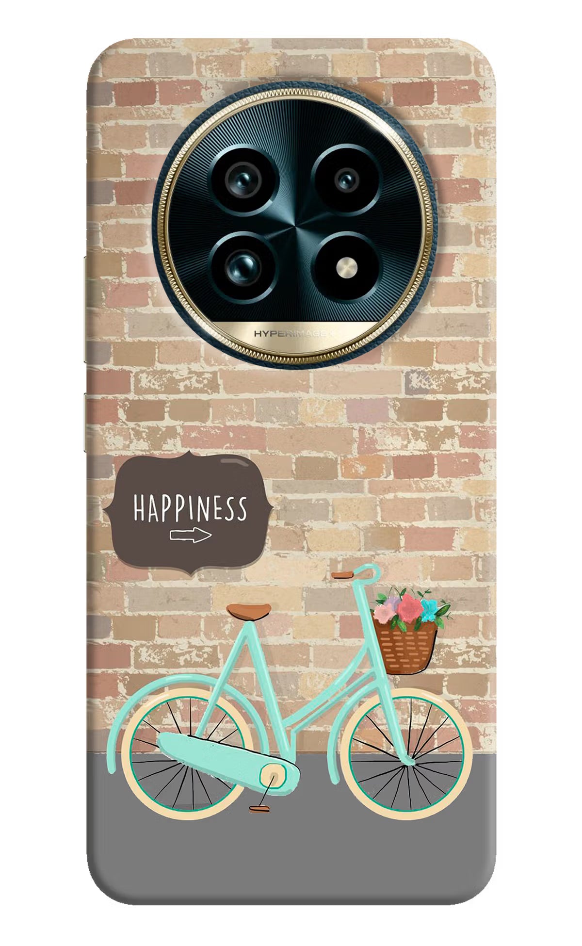 Happiness Artwork Realme 13 Pro+ 5G Hard Case Back Cover by Casekaro