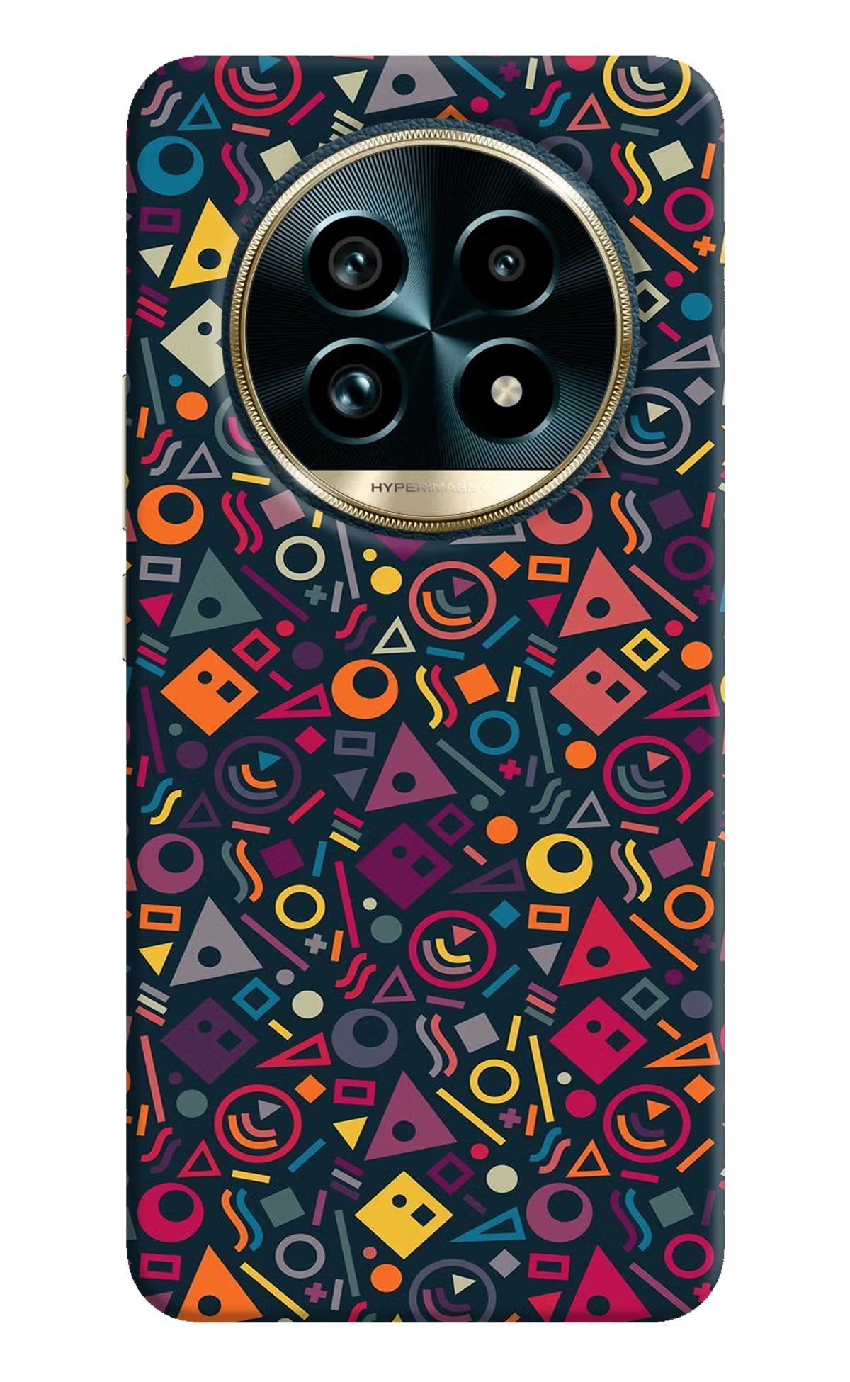 Geometric Abstract Realme 13 Pro+ 5G Hard Case Back Cover by Casekaro