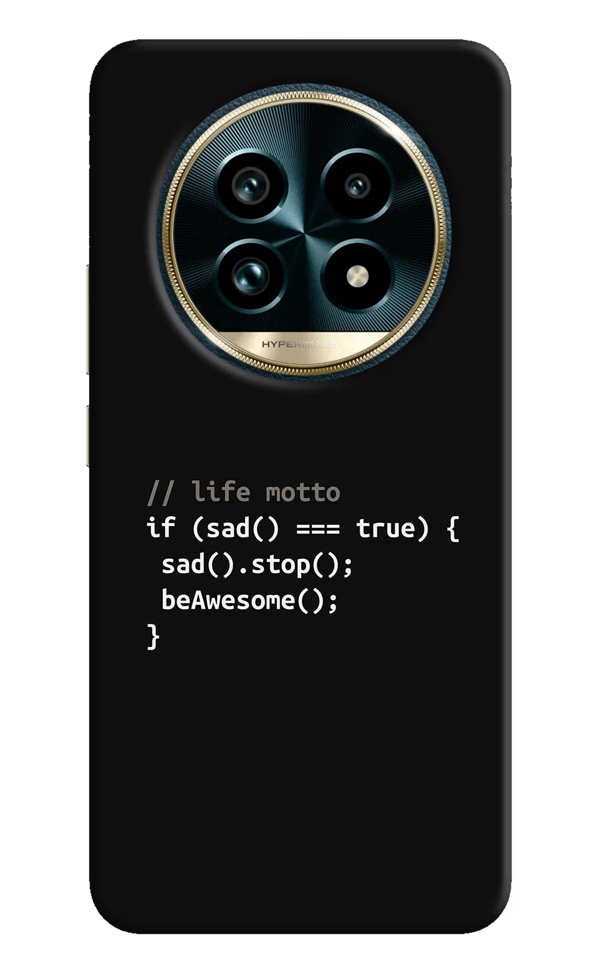 Life Motto Code Realme 13 Pro+ 5G Hard Case Back Cover by Casekaro