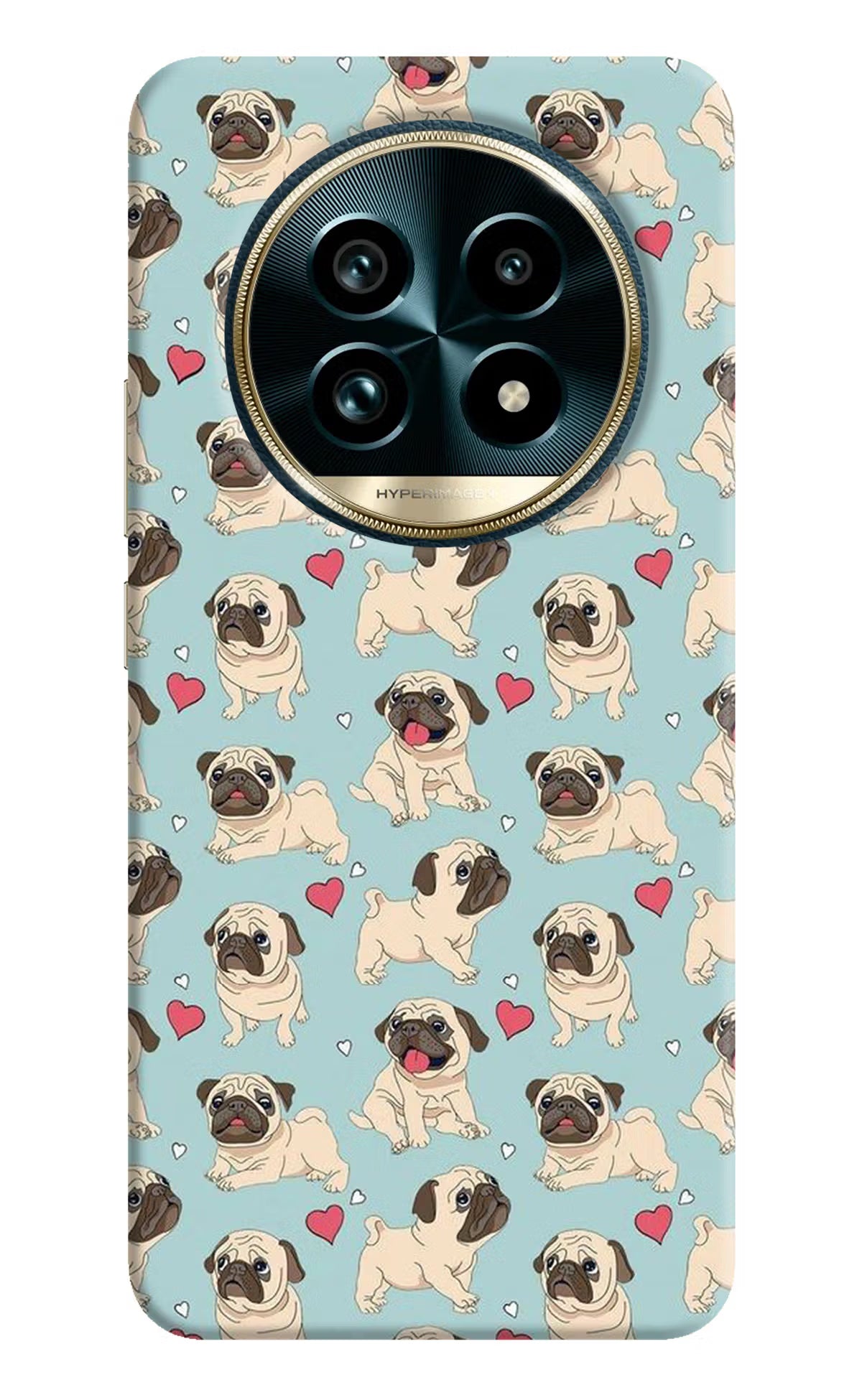 Pug Dog Realme 13 Pro+ 5G Hard Case Back Cover by Casekaro