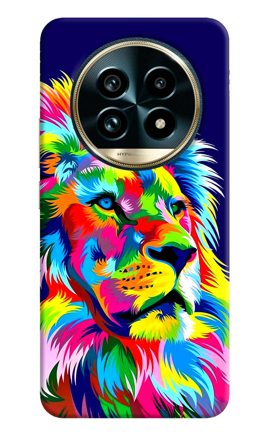 Vector Art Lion Realme 13 Pro+ 5G Hard Case Back Cover by Casekaro