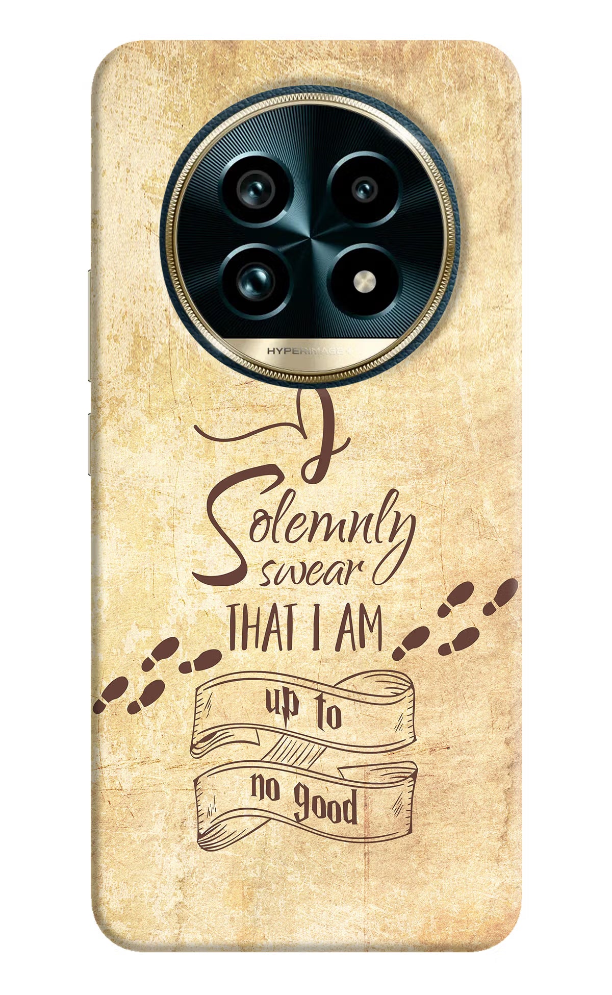 I Solemnly swear that i up to no good Realme 13 Pro+ 5G Hard Case Back Cover by Casekaro