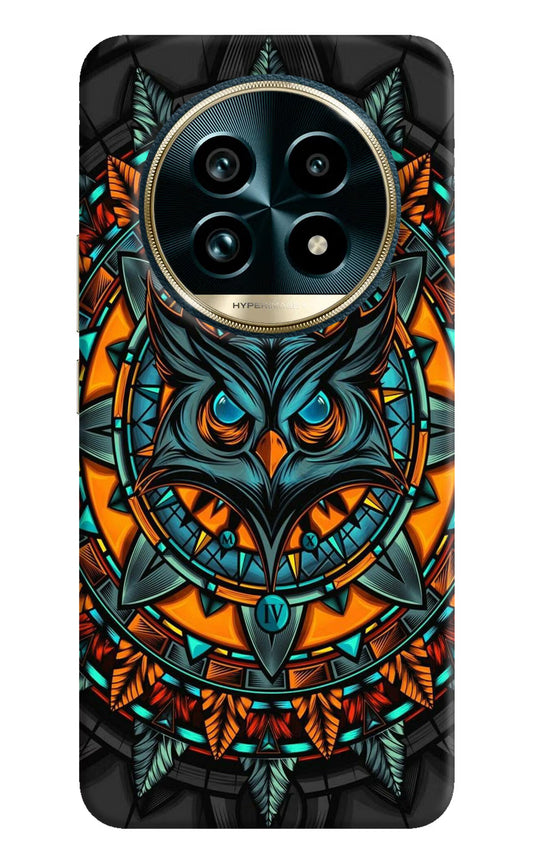 Angry Owl Art Realme 13 Pro+ 5G Hard Case Back Cover by Casekaro