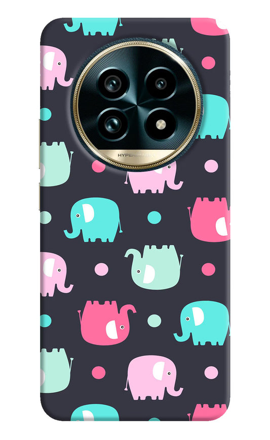 Elephants Realme 13 Pro+ 5G Hard Case Back Cover by Casekaro