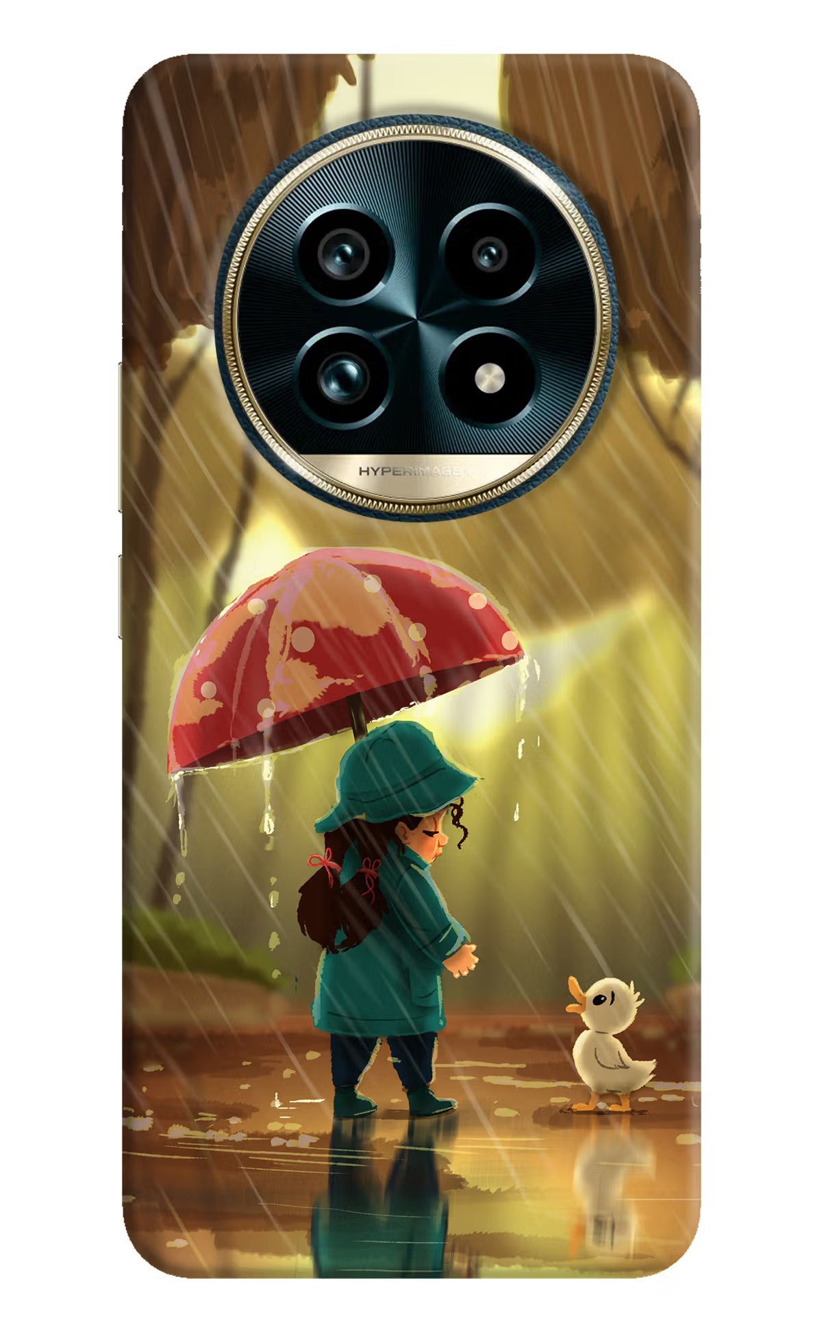 Rainy Day Realme 13 Pro+ 5G Hard Case Back Cover by Casekaro