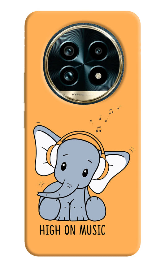 High On Music Realme 13 Pro+ 5G Hard Case Back Cover by Casekaro