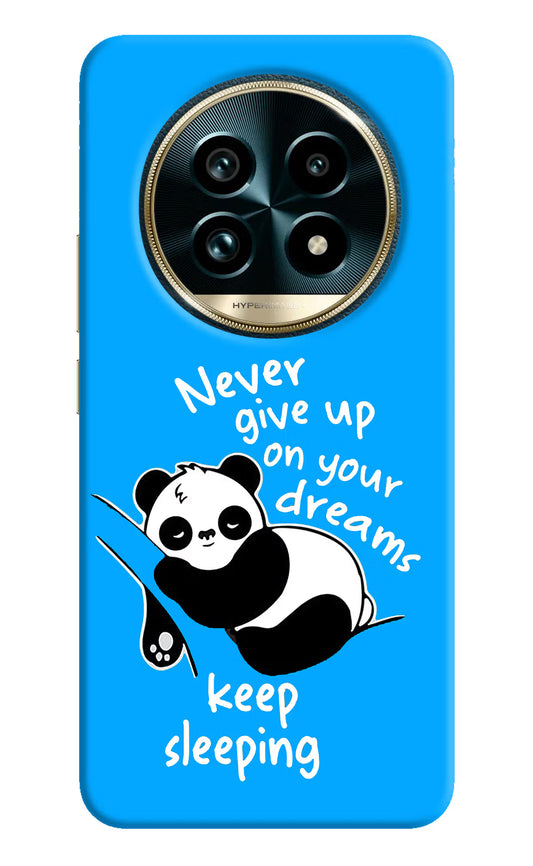 Keep Sleeping Realme 13 Pro+ 5G Hard Case Back Cover by Casekaro