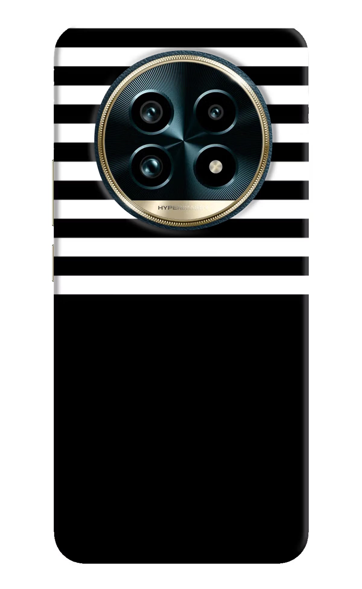 Black and White Print Realme 13 Pro+ 5G Hard Case Back Cover by Casekaro