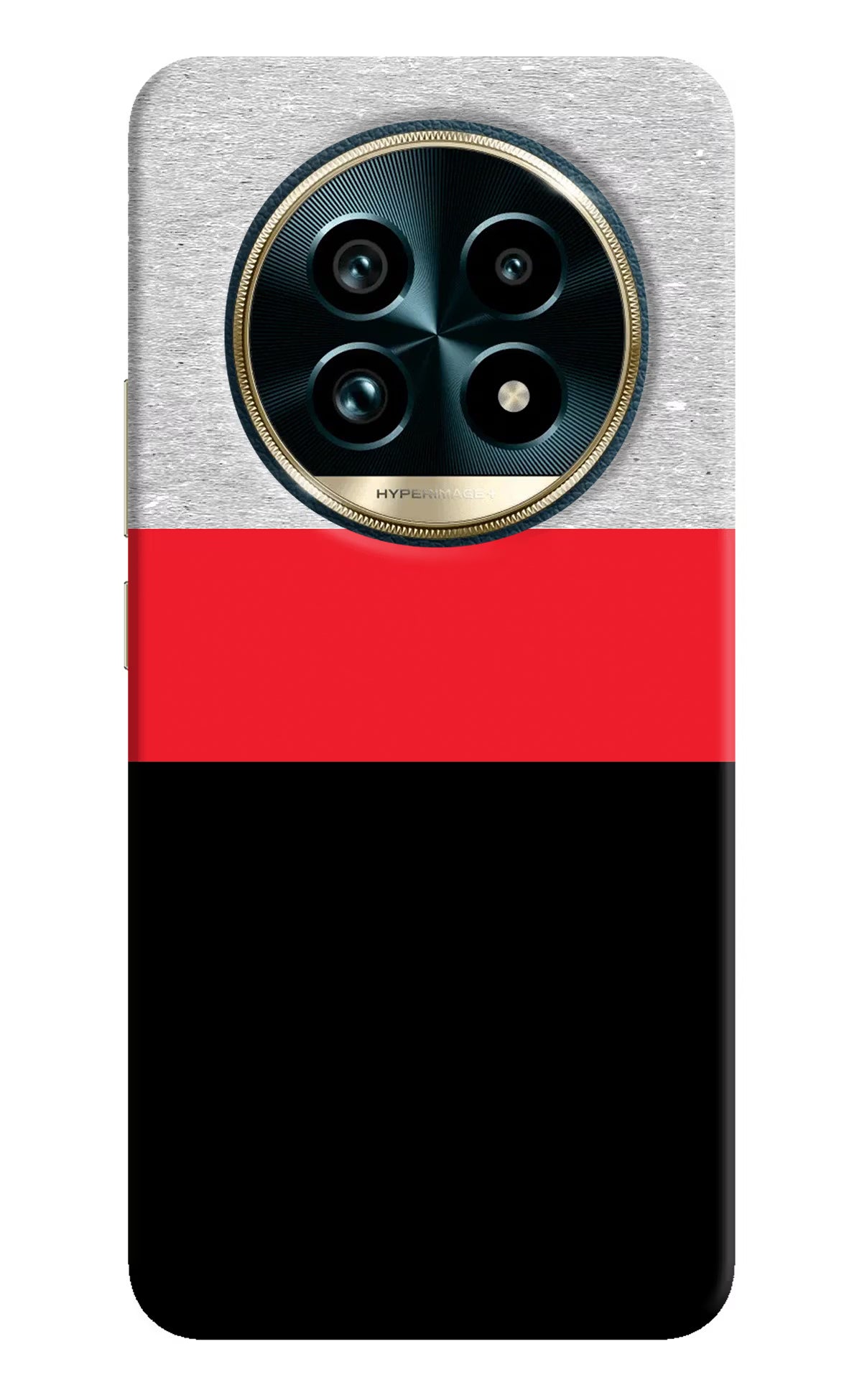 Tri Color Pattern Realme 13 Pro+ 5G Hard Case Back Cover by Casekaro